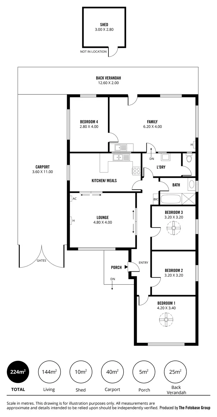 Floorplan of Homely house listing, 24 Henry Street, Ottoway SA 5013