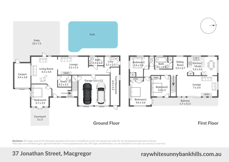 Floorplan of Homely house listing, 37 Jonathan Street, Macgregor QLD 4109