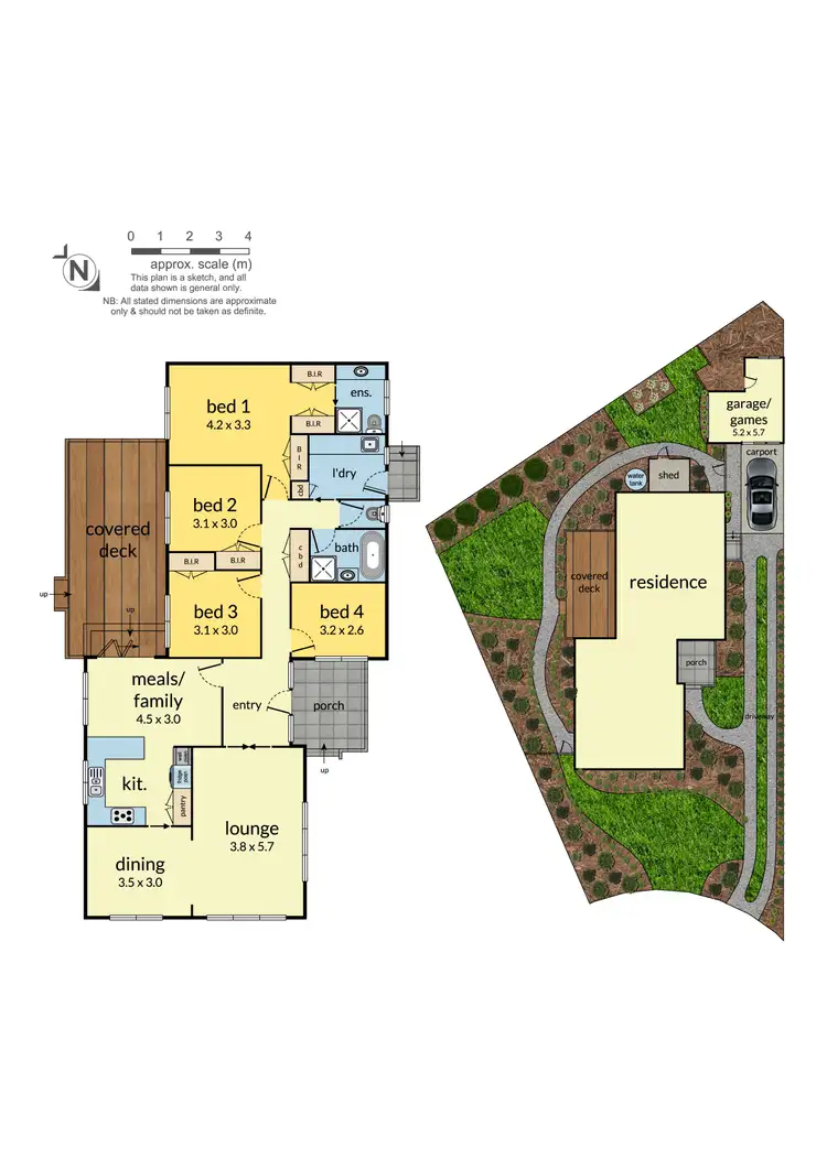 Floorplan of Homely house listing, 6 Rennison Court, Wheelers Hill VIC 3150