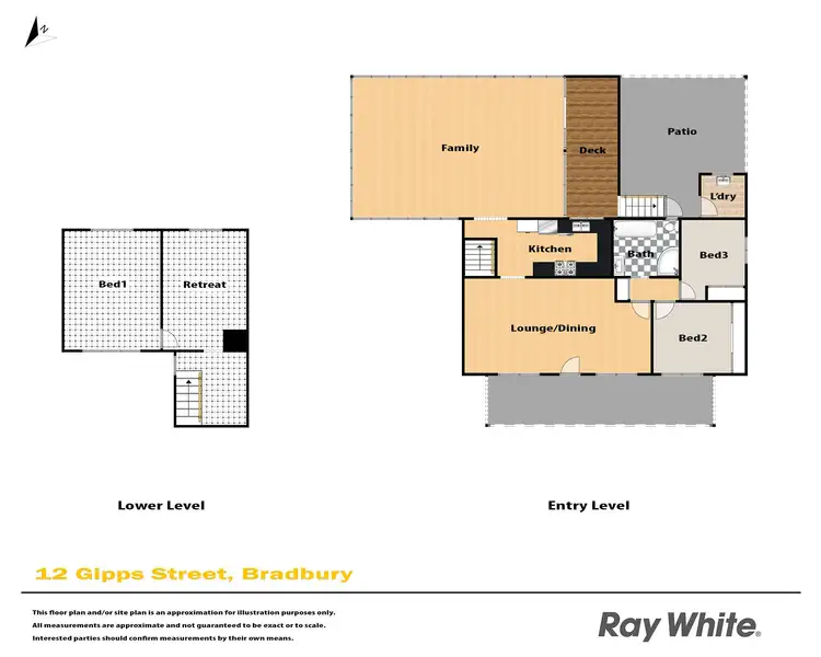 Floorplan of Homely house listing, 12 Gipps Street, Bradbury NSW 2560