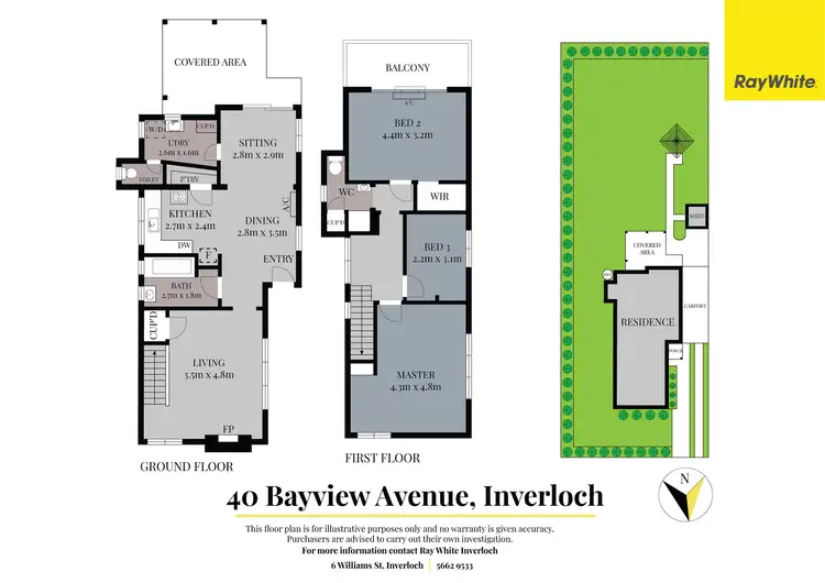 Floorplan of Homely house listing, 40 Bayview Avenue, Inverloch VIC 3996