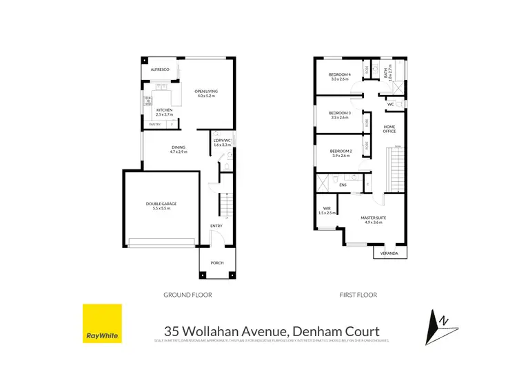 Floorplan of Homely house listing, 35 Wollahan Avenue, Denham Court NSW 2565