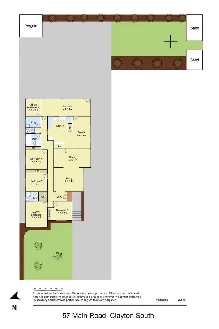 Floorplan of Homely house listing, 57 Main Road, Clayton South VIC 3169