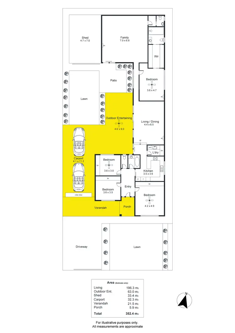 Floorplan of Homely house listing, 160 Ayers Avenue, Melrose Park SA 5039