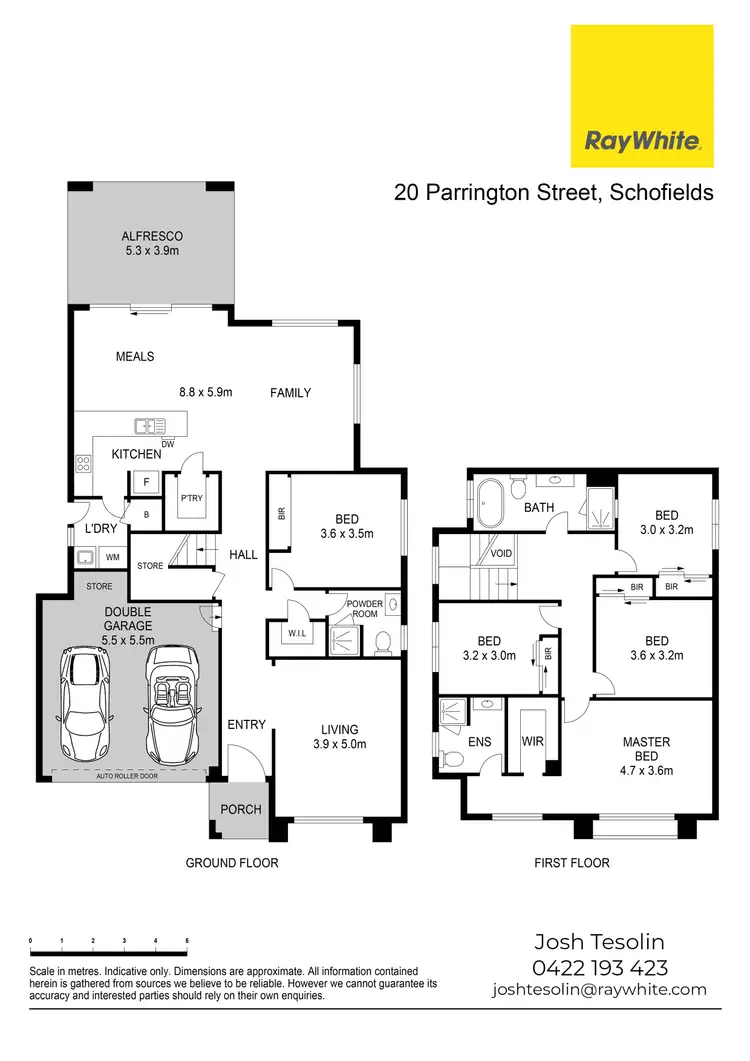 Floorplan of Homely house listing, 20 Parrington Street, Schofields NSW 2762