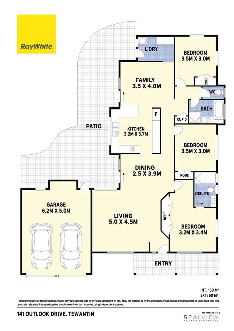 Floorplan of Homely house listing, 141 Outlook Drive, Tewantin QLD 4565