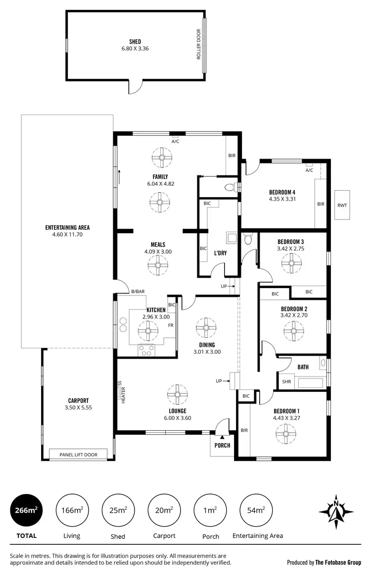 Floorplan of Homely house listing, 5 Hay Street, Aberfoyle Park SA 5159