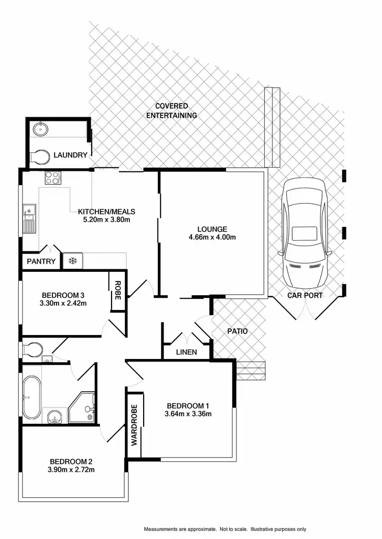 Floorplan of Homely house listing, 43 Francis Street, Cambridge Park NSW 2747