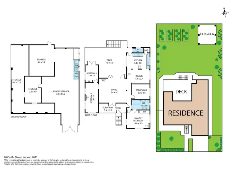 Floorplan of Homely house listing, 40 Castle Street, Kedron QLD 4031
