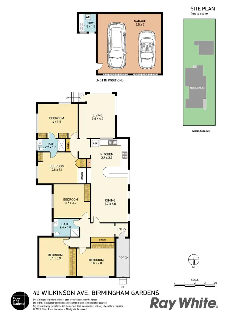 Floorplan of Homely house listing, 49 Wilkinson Avenue, Birmingham Gardens NSW 2287