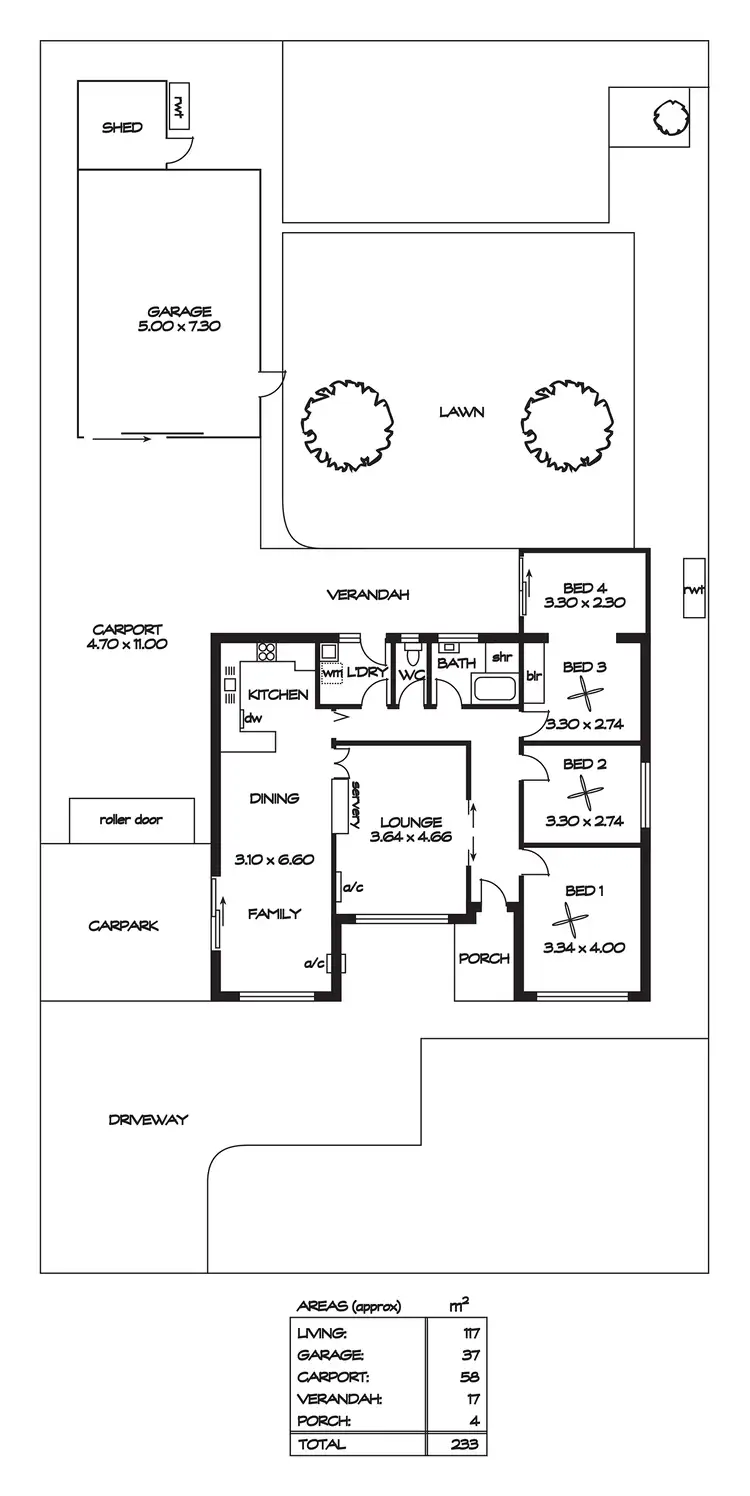 Floorplan of Homely house listing, 62 Third Avenue, Klemzig SA 5087