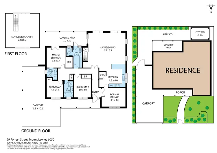 Floorplan of Homely house listing, 29 Forrest Street, Mount Lawley WA 6050