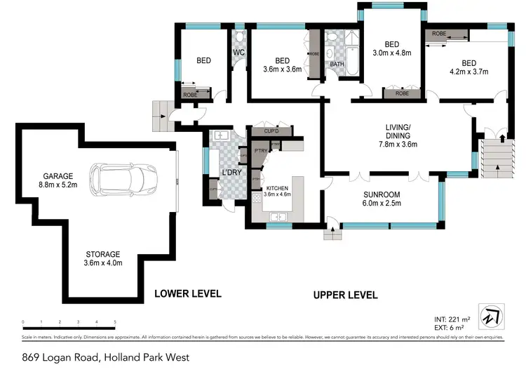 Floorplan of Homely house listing, 869 Logan Road, Holland Park West QLD 4121
