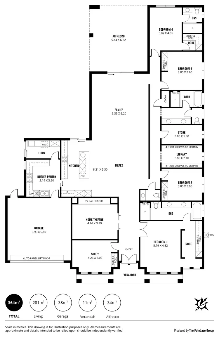Floorplan of Homely house listing, 98 Stroud Street North, Cheltenham SA 5014