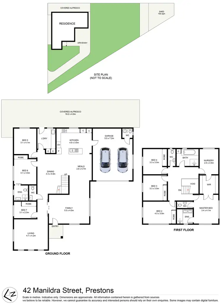 Floorplan of Homely house listing, 42 Manildra Street, Prestons NSW 2170