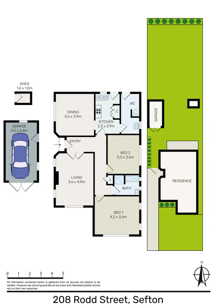 Floorplan of Homely house listing, 208 Rodd Street, Sefton NSW 2162