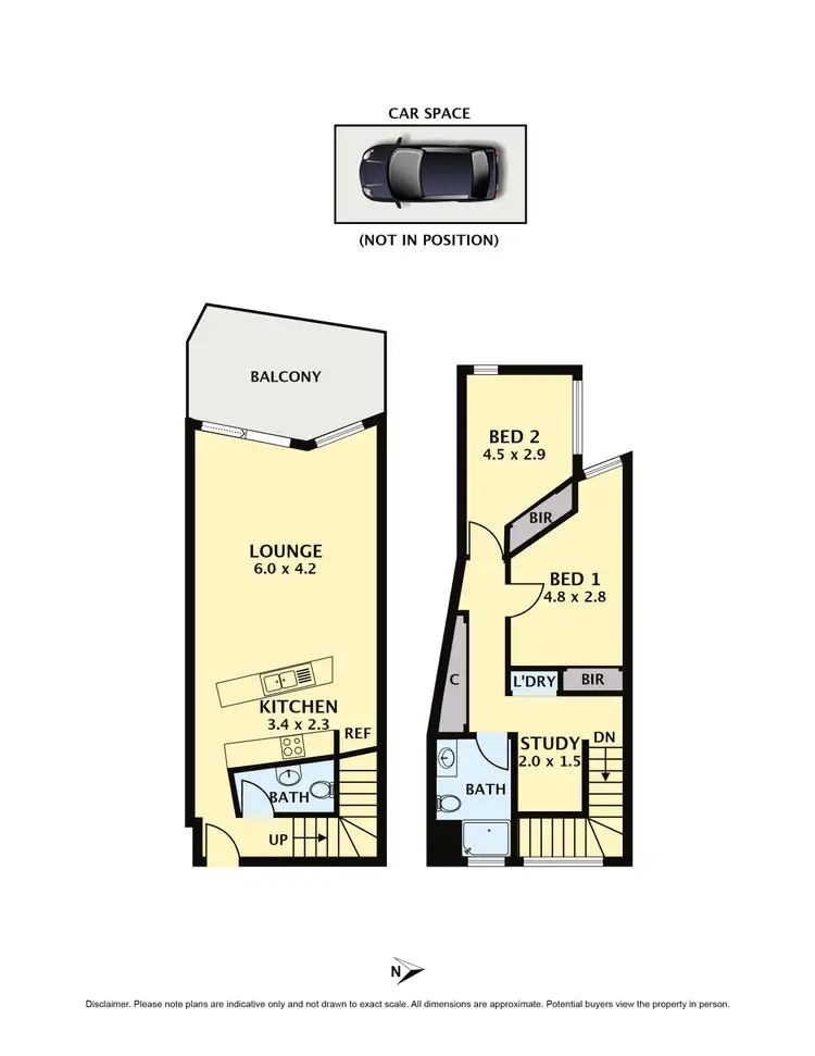 Floorplan of Homely apartment listing, 11/48-52 Sydney Road, Coburg VIC 3058