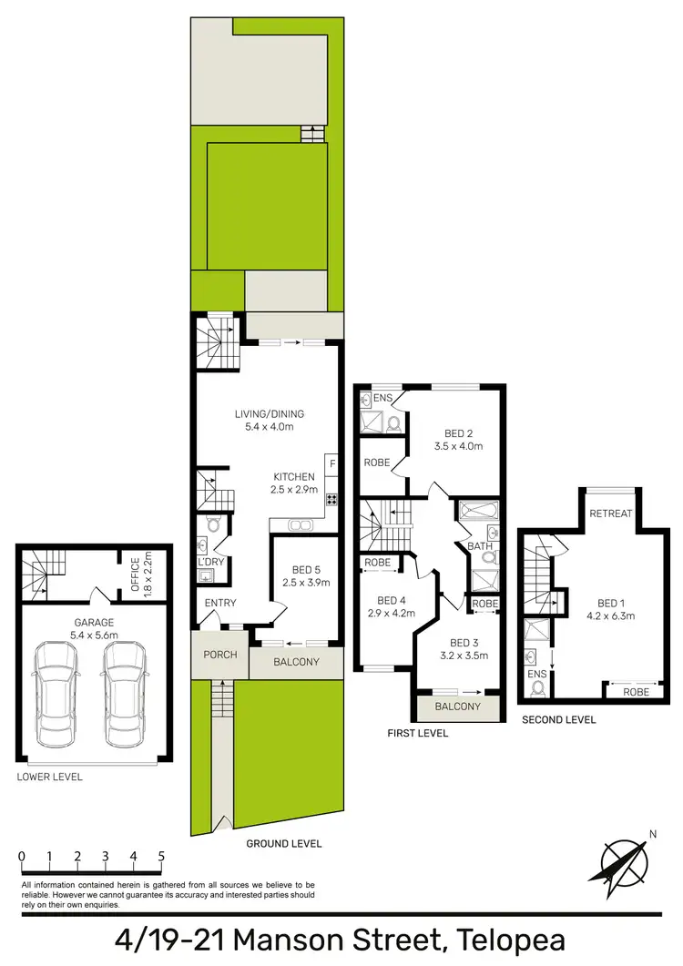 Floorplan of Homely townhouse listing, 4/19-21 Manson Street, Telopea NSW 2117