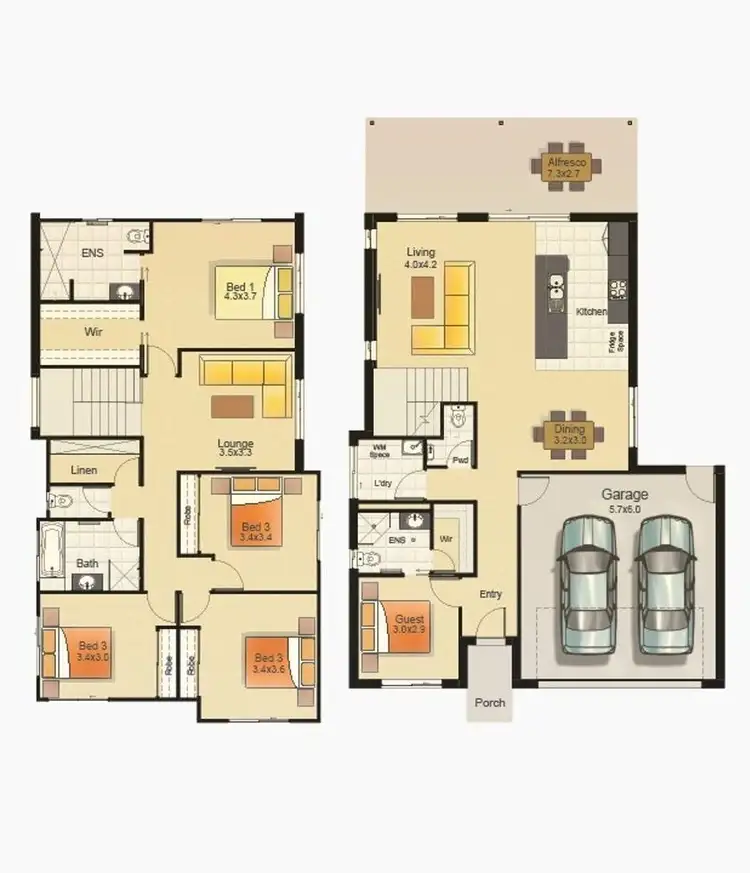 Floorplan of Homely house listing, 6 Cane Place, Palmview QLD 4553