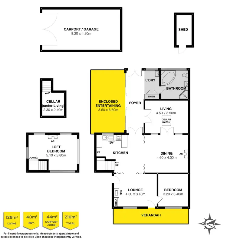 Floorplan of Homely house listing, 18 Oliver Street, Goolwa SA 5214
