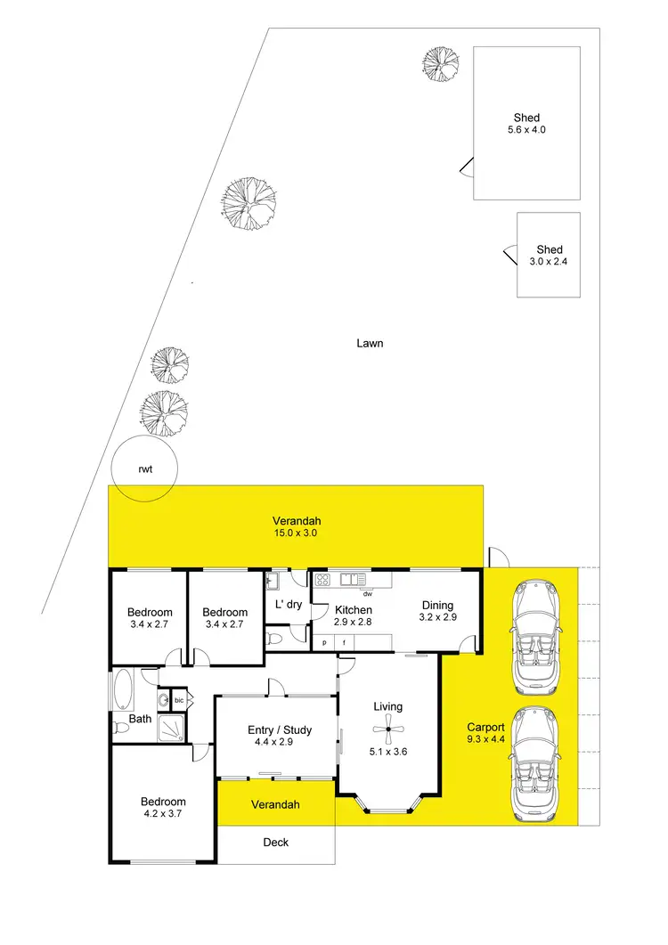 Floorplan of Homely house listing, 66 Albany Avenue, Port Noarlunga South SA 5167