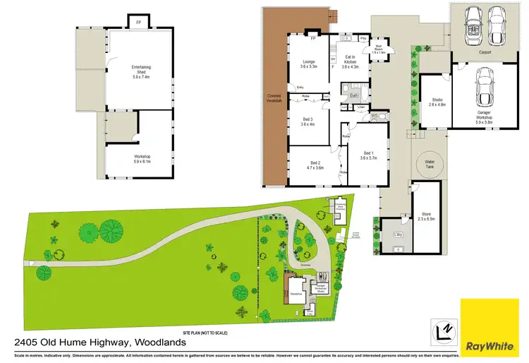 Floorplan of Homely house listing, 2405 Old Hume Highway, Woodlands NSW 2575