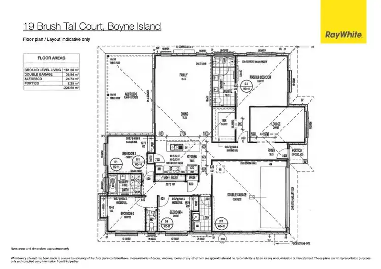 Floorplan of Homely house listing, 19 Brush Tail Court, Boyne Island QLD 4680