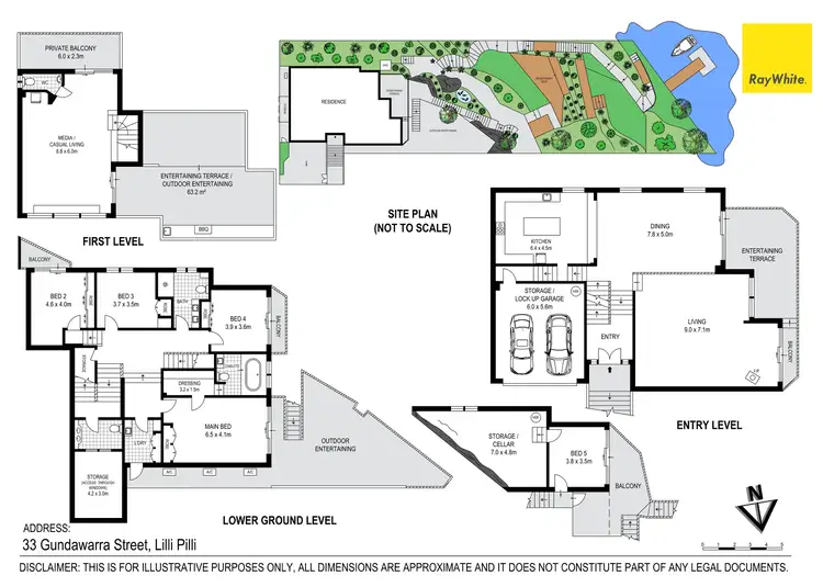 Floorplan of Homely house listing, 33 Gundawarra Street, Lilli Pilli NSW 2229