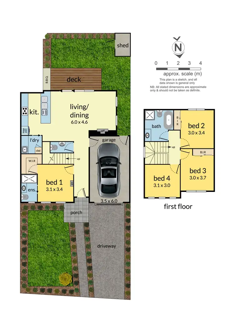 Floorplan of Homely house listing, 82A Lemont Avenue, Mount Waverley VIC 3149