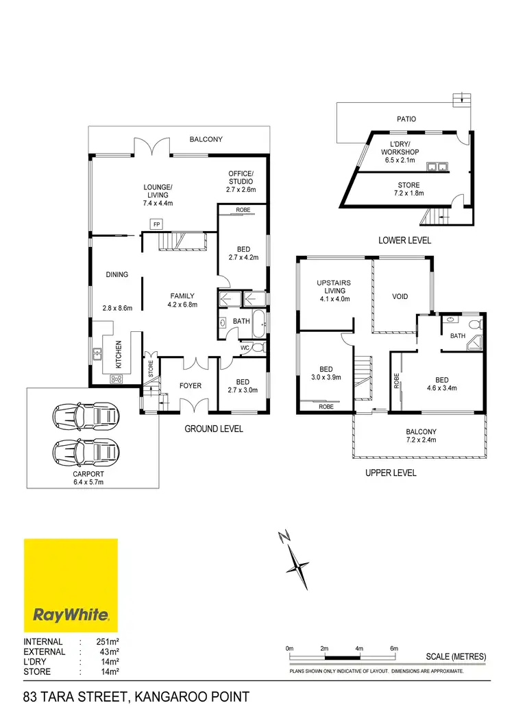 Floorplan of Homely house listing, 83 Tara Street, Kangaroo Point NSW 2224