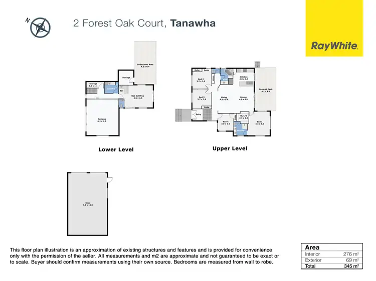 Floorplan of Homely house listing, 2 Forest Oak Court, Tanawha QLD 4556