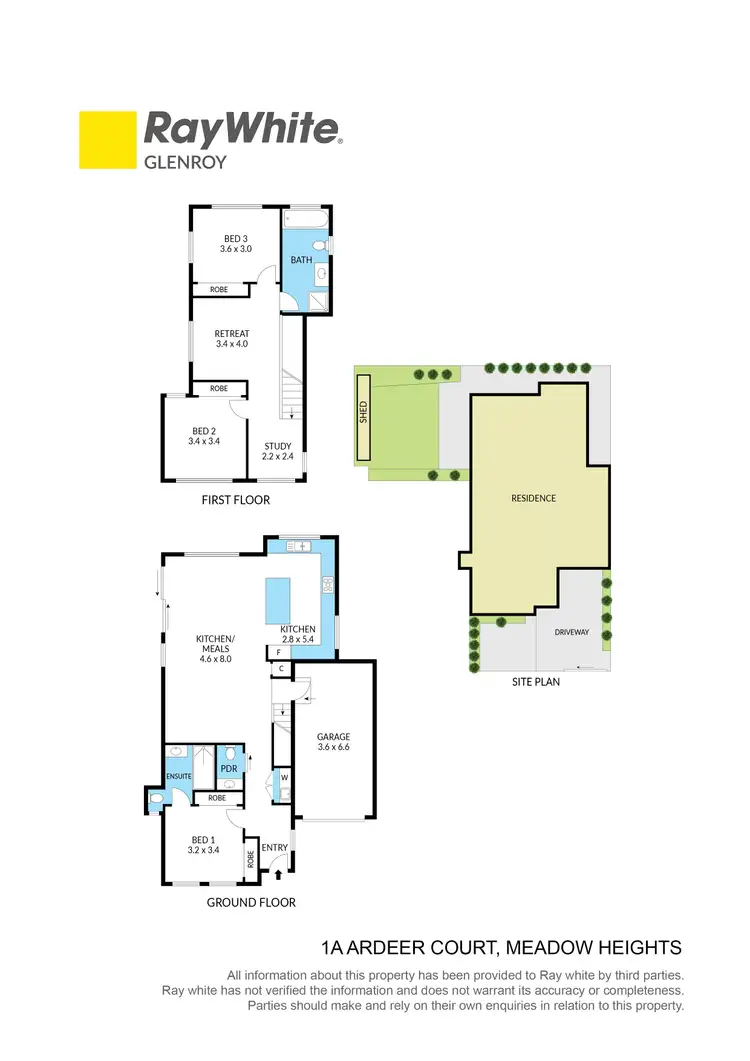 Floorplan of Homely house listing, 1A Ardeer Court, Meadow Heights VIC 3048
