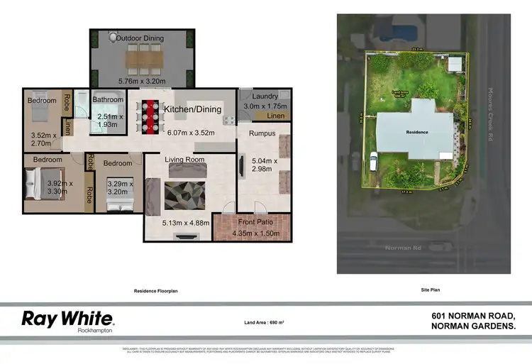 Floorplan of Homely house listing, 601 Norman Road, Norman Gardens QLD 4701