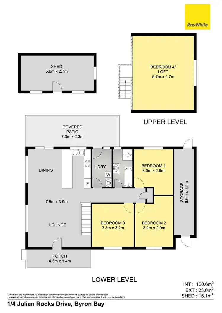 Floorplan of Homely house listing, 1/4 Julian Rocks Drive, Byron Bay NSW 2481