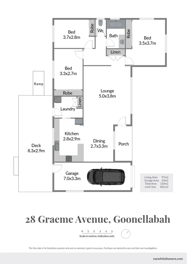 Floorplan of Homely house listing, 28 Graeme Avenue, Goonellabah NSW 2480