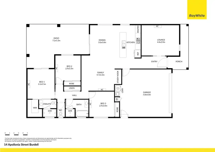 Floorplan of Homely house listing, 14 Apollonia Street, Burdell QLD 4818