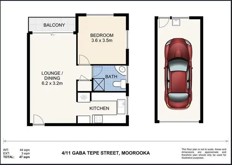 Floorplan of Homely unit listing, 4/11 Gaba Tepe Street, Moorooka QLD 4105