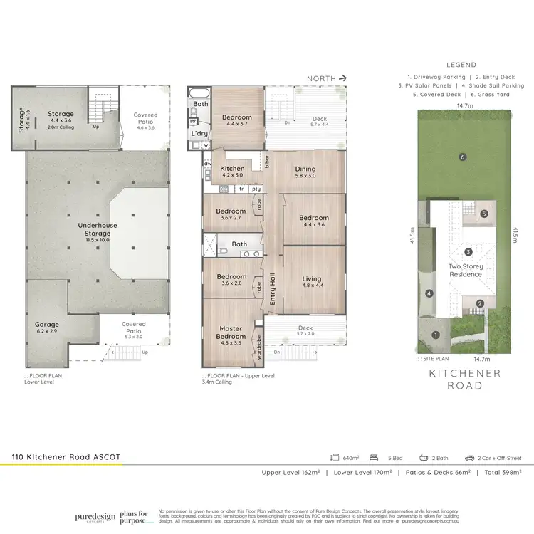 Floorplan of Homely house listing, 110 Kitchener Road, Ascot QLD 4007