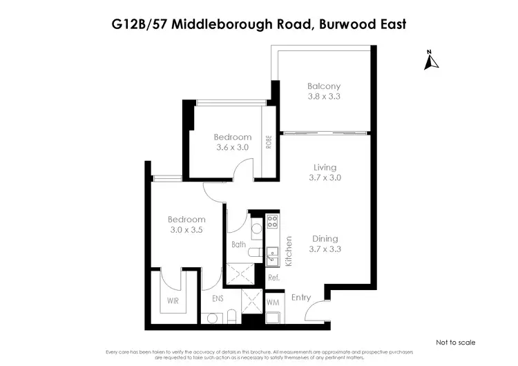 Floorplan of Homely house listing, G12B/57 Middleborough Road, Burwood East VIC 3151