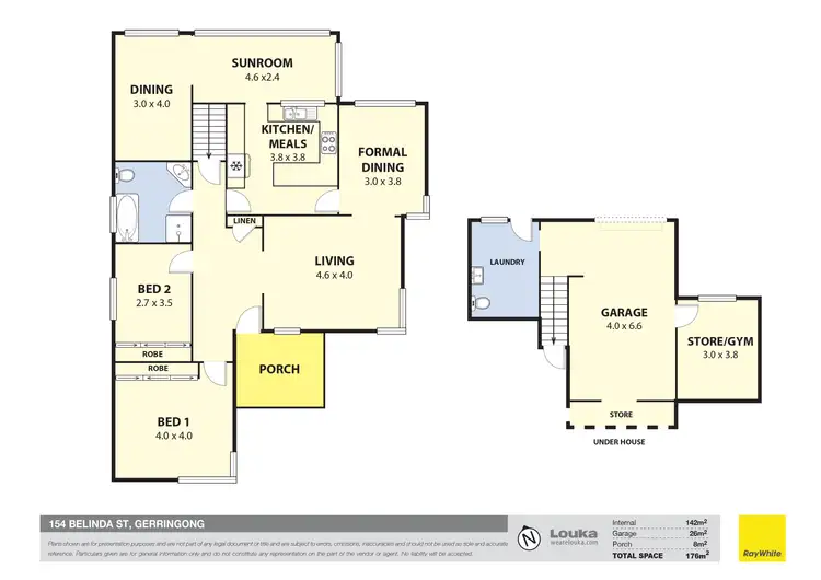 Floorplan of Homely house listing, 154 Belinda Street, Gerringong NSW 2534