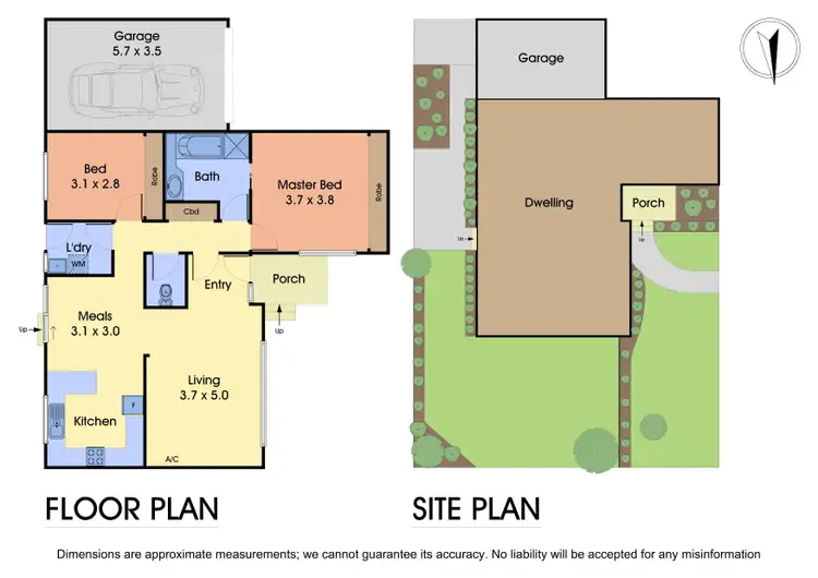 Floorplan of Homely unit listing, 2/6-8 Clematis Avenue, Ferntree Gully VIC 3156