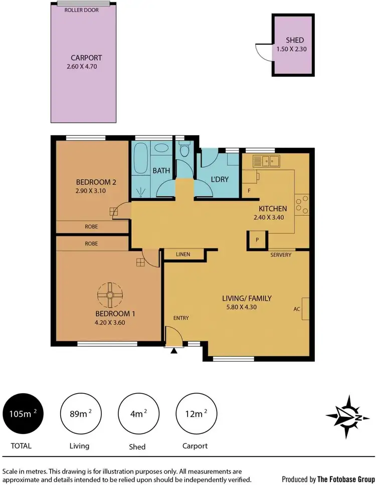 Floorplan of Homely house listing, 43/5 Alexander Avenue, Klemzig SA 5087