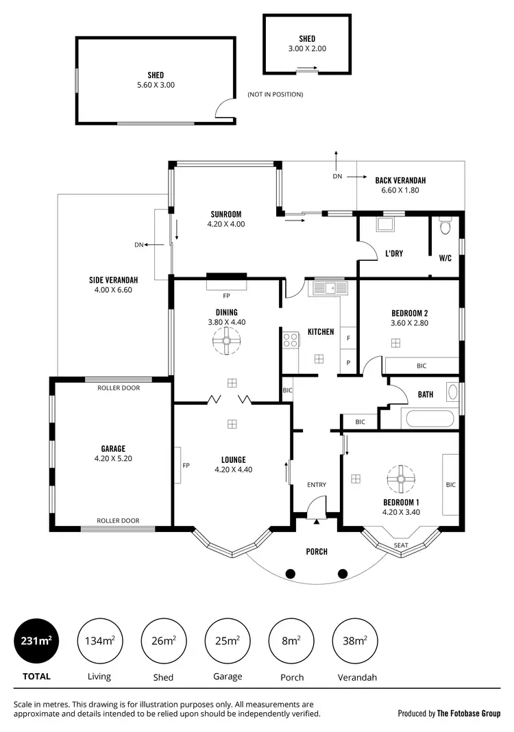 Floorplan of Homely house listing, 11 Fortisgreen Avenue, Pennington SA 5013