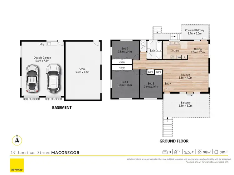 Floorplan of Homely house listing, 19 Jonathan Street, Macgregor QLD 4109