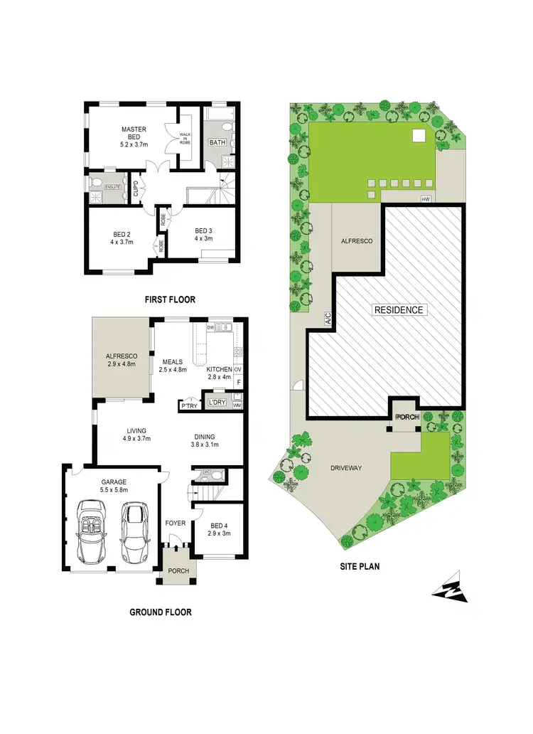 Floorplan of Homely house listing, 21/3 Cavalry Grove, Glenwood NSW 2768