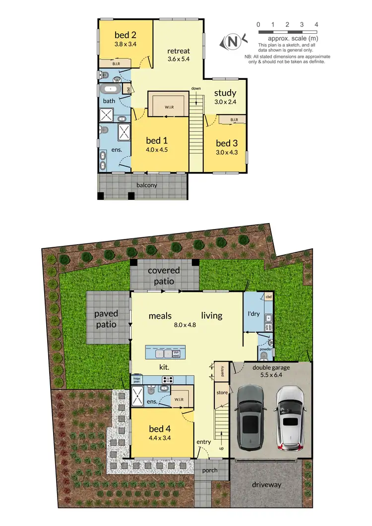 Floorplan of Homely house listing, 12 Sabina Park Drive, Mulgrave VIC 3170