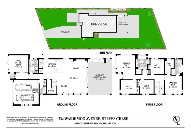 Floorplan of Homely house listing, 234 Warrimoo Avenue, St Ives NSW 2075