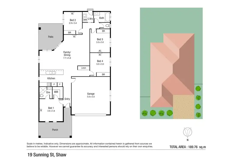 Floorplan of Homely house listing, 19 Sunning Street, Shaw QLD 4818