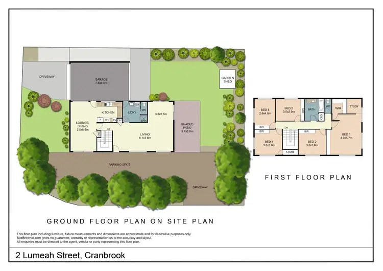 Floorplan of Homely house listing, 2 Lumeah Street, Cranbrook QLD 4814