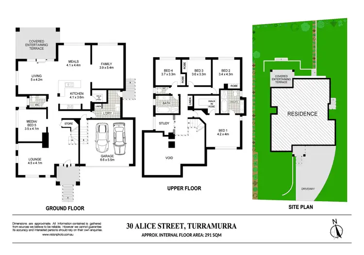 Floorplan of Homely house listing, 30 Alice Street, Turramurra NSW 2074